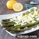 Grilled Asparagus with Feta