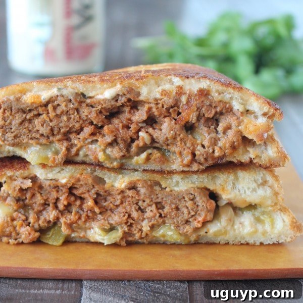 Ingredients for a Zesty Taco Turkey Patty Melt