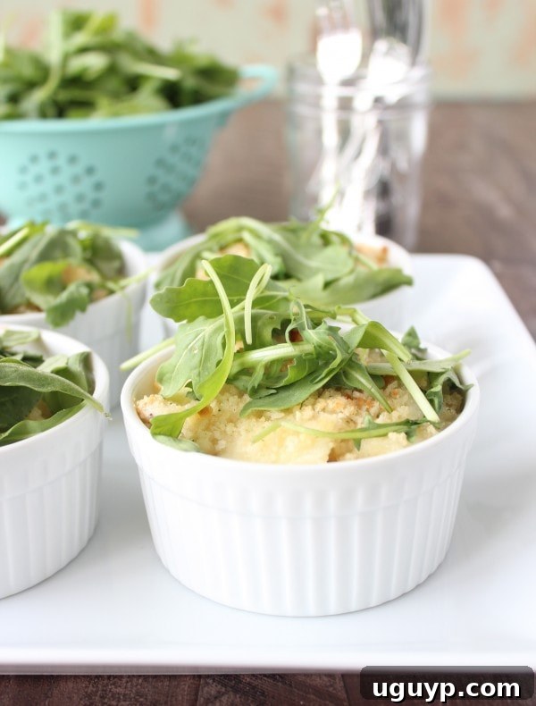 Appetizer Chicken Caesar Baked Pasta Cups arranged beautifully