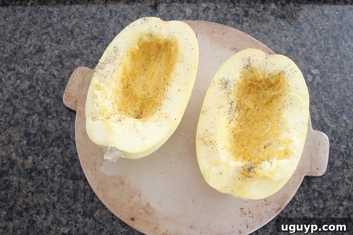 Turkey Chili Spaghetti Squash Recipe