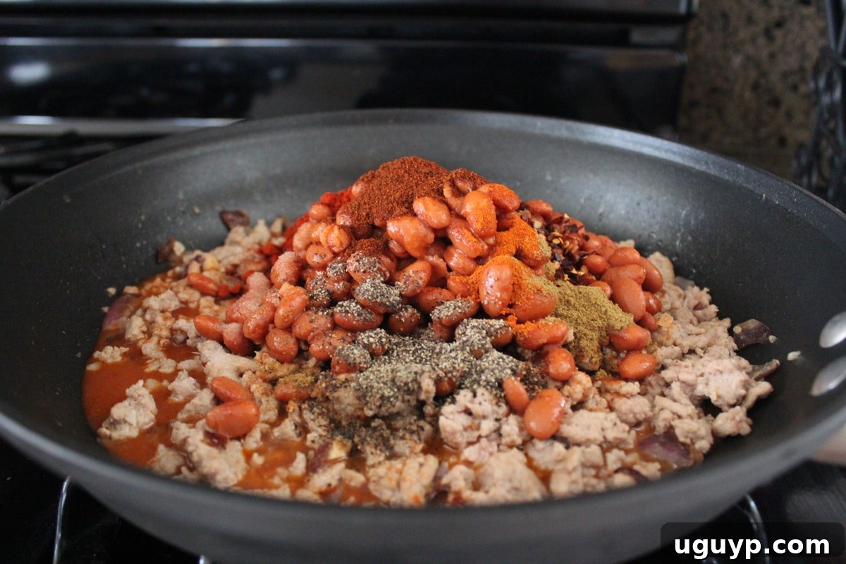 Turkey Chili Spaghetti Squash Recipe