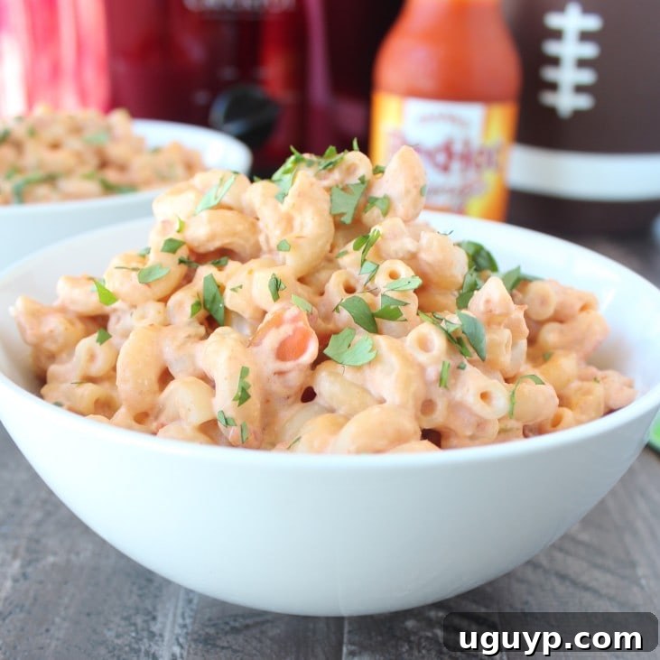 macaroni and cheese in white bowl