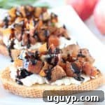 Butternut Squash Apple Bruschetta Recipe