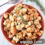 Sweet Potato Stuffing for Thanksgiving