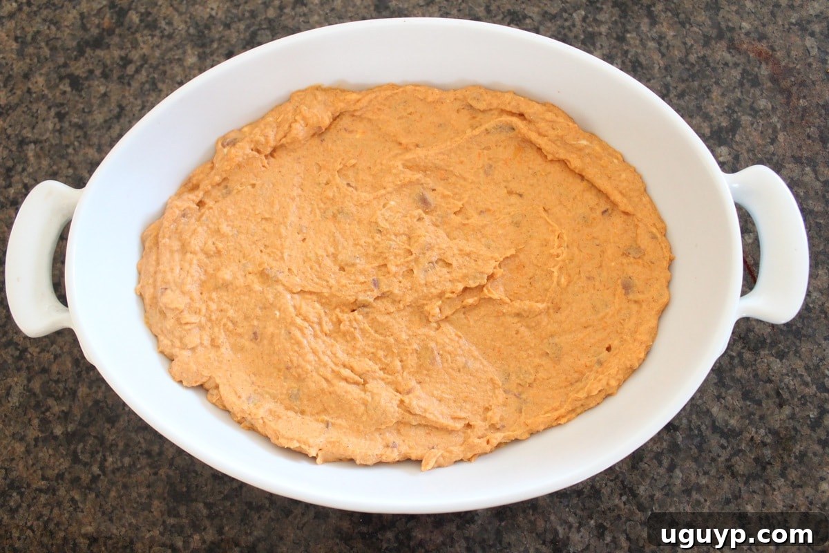 Baked Sweet Potato and Three Cheese Dip Recipe