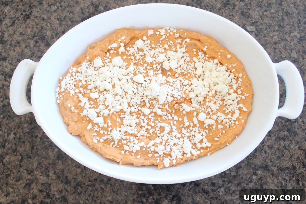 Baked Sweet Potato and Three Cheese Dip Recipe