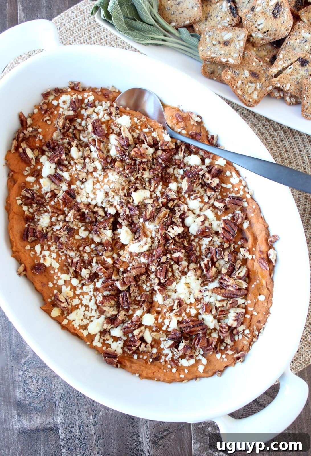 Baked Sweet Potato and Three Cheese Dip Recipe