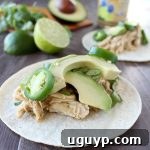 Small image of Slow Cooker Cilantro Lime Cumin Chicken Tacos