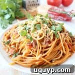One Pot Buffalo Taco Spaghetti Recipe