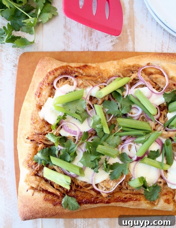Korean BBQ Chicken Pizza Recipe