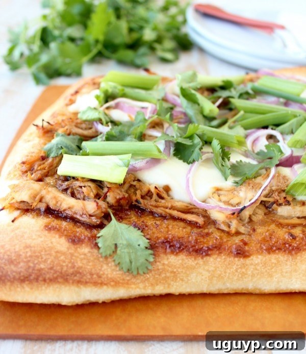 Korean BBQ Chicken Pizza Recipe