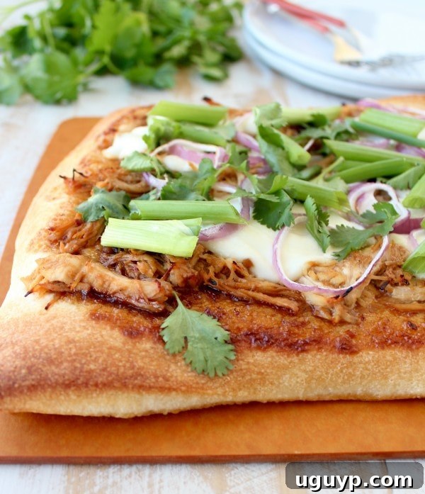 Korean BBQ Chicken Pizza Recipe