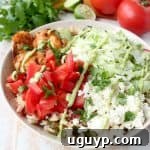 Chili Lime Shrimp & Rice Taco Salad Recipe