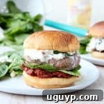 Spinach Artichoke Turkey Burgers