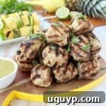 Jerk Chicken & Pork Meatball Recipe