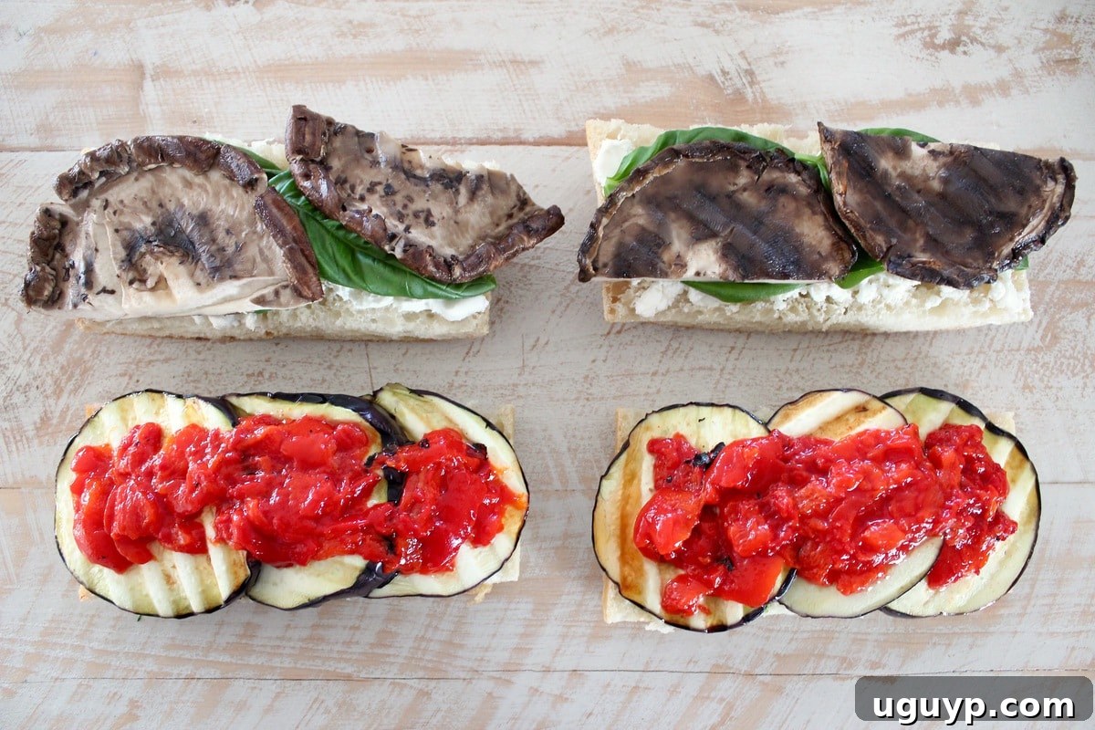 Grilled Vegetarian Italian Panini Recipe