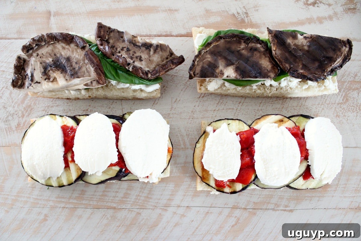Grilled Vegetarian Italian Panini Recipe