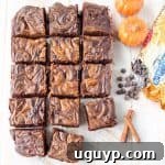 Pumpkin Cheesecake Crock Pot Brownies
