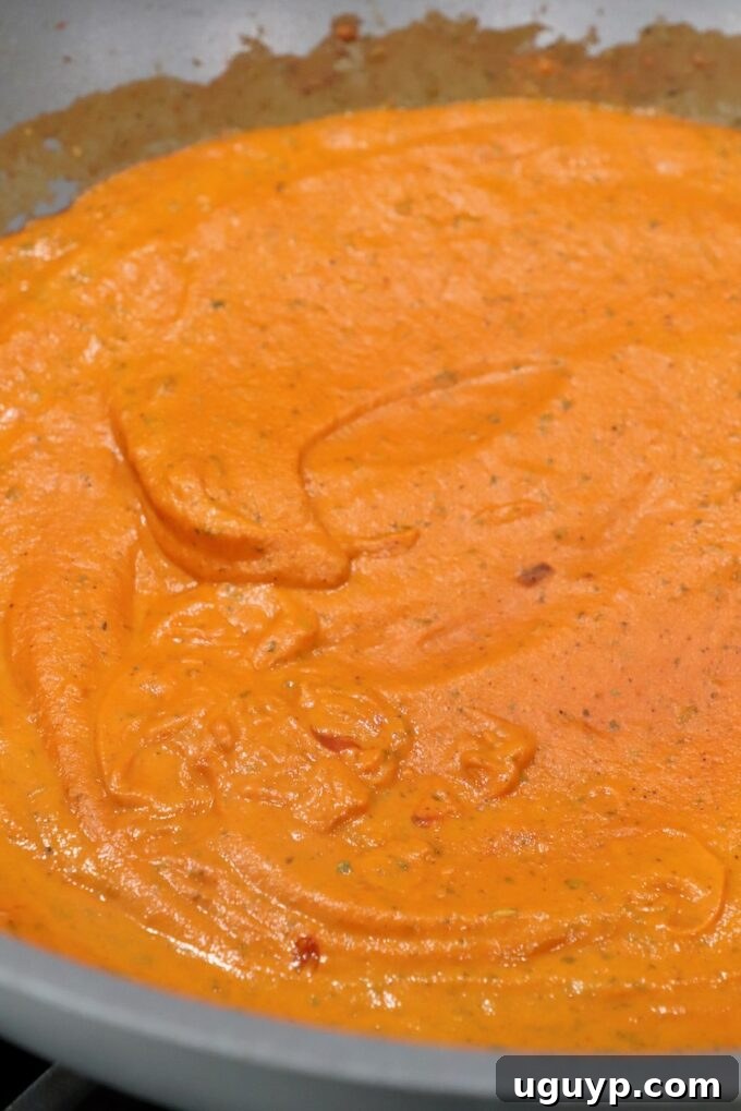 butter curry sauce in large skillet