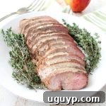 Chipotle Apple Pork Loin recipe image.