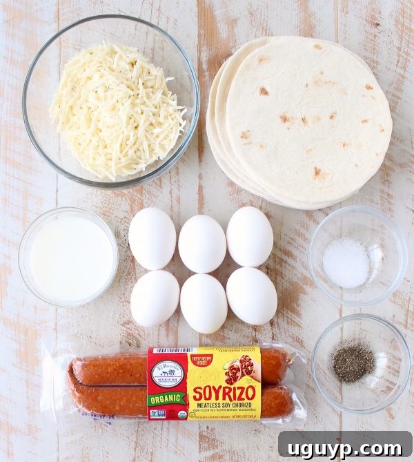 Platter of freshly baked Breakfast Taquitos with an array of vibrant toppings like avocado, cilantro, and queso fresco.