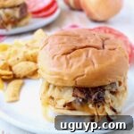 A delicious Oklahoma Fried Onion Burger with chips and sliced tomatoes, ready to be enjoyed.