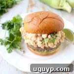 Mexican Street Corn Turkey Burgers