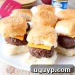 Sous vide burger sliders are easy to make, with very little prep, and will result in the most flavorful, juicy burgers you've ever had!