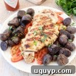 Grilled Cajun Chicken with Bell Pepper Cajun Slaw