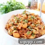 Enchilada Pasta Shells with Red Enchilada Sauce