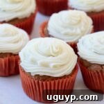 Pumpkin cupcakes with frosting sitting on a white plate, ready for serving