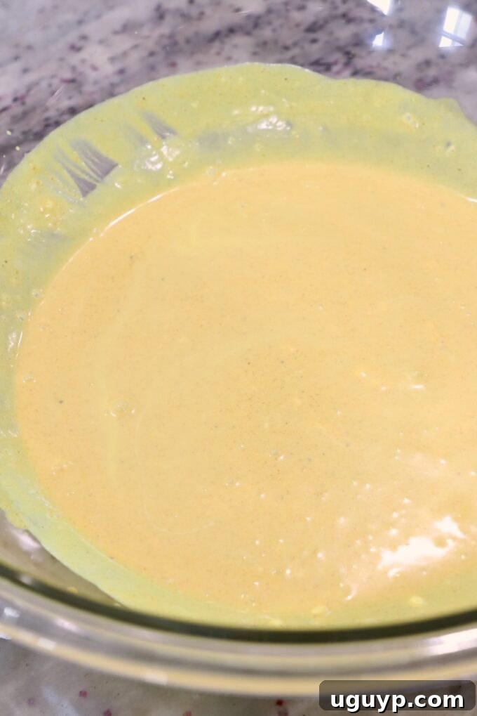 creamy curry sauce in a glass bowl