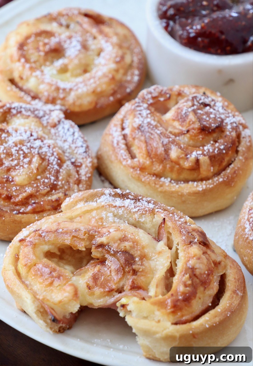monte cristo rolls on plate