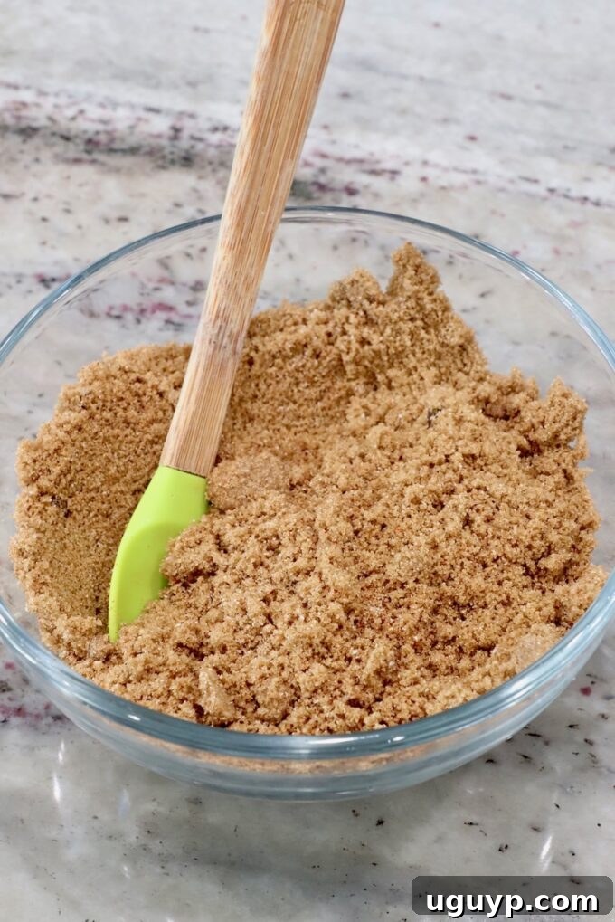 brown sugar combined with an array of aromatic spices in a bowl