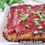 Mexican Meatloaf Square