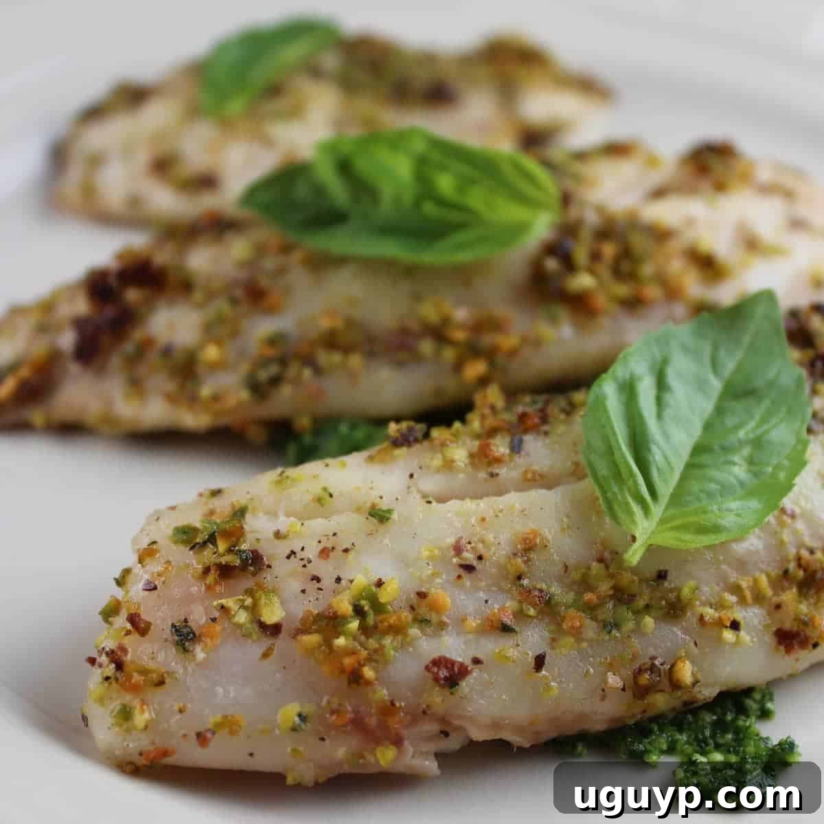 Sweet Lime Pistachio Tilapia - A vibrant, healthy, and flavorful fish dish.