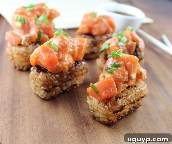 Spicy Tuna Rice Cakes Sushi Recipe