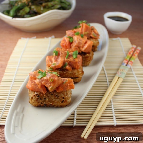 Spicy Tuna Rice Cake Recipe
