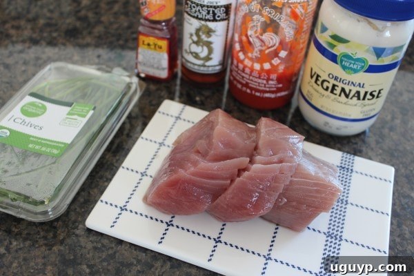 Spicy Tuna Ingredients