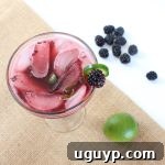 Fresh Blackberry Margarita