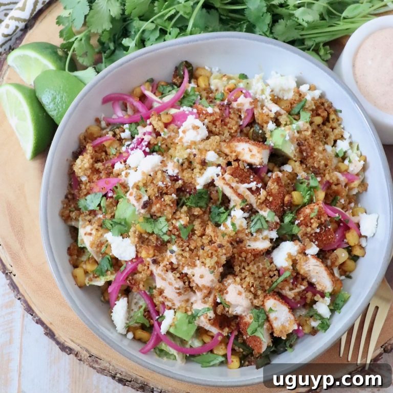 Charred Elote Chicken Bowls 10 featured 78612