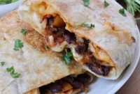 Cheesy Bean & Rice Burrito Recipe – Quick Weeknight Meal