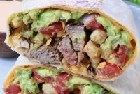 Classic California Burrito Recipe with Carne Asada & Fries
