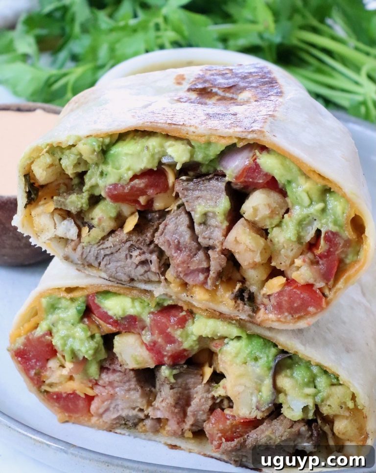 Classic California Burrito Recipe with Carne Asada & Fries 88 featured 79908