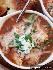 Lasagna Soup