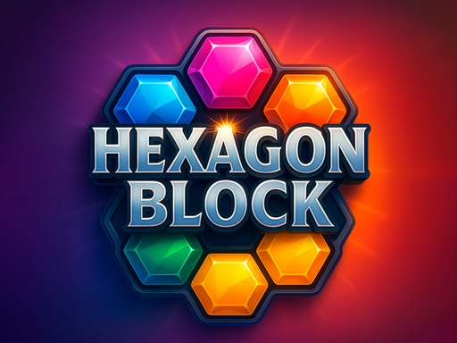 Joc de puzzle cu blocuri hexagonale