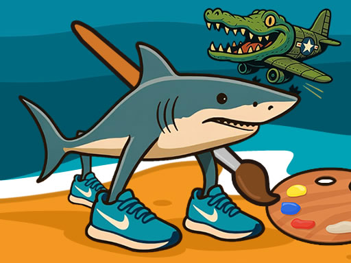 Planșe de colorat cu Brainrot italian