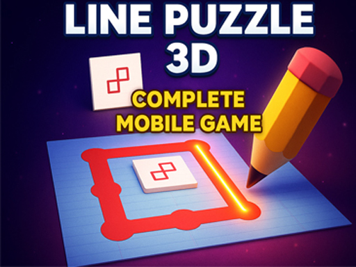 Puzzle cu linii 3D