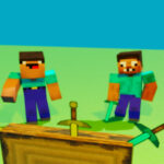 Începător vs. Profesionist, dar lovitură de cuțit în Minecraft