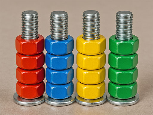 Sortare Nuci: Joc de Puzzle Culoare